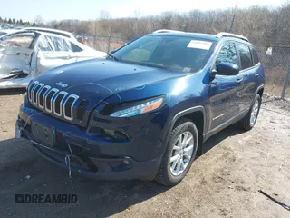 2018 Jeep Cherokee Latitude Tech Connect with VIN 1C4PJMCB8JD523387, listed as a IAAI auction lot 42022995 with 35,184 mi miles and . Bid and sale history available at DreamBid. Image 2.