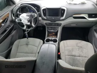 2021 GMC Terrain SLE with VIN 3GKALMEV0ML356131, listed as a Copart auction lot 57857565 with 140,473 mi miles and Salvage title. Bid and sale history available at DreamBid. Image 8.