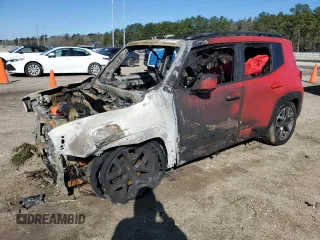 2015 Jeep Renegade Latitude with VIN ZACCJABT6FPC01492, listed as a Copart auction lot 48051185 with Not Provided miles and Salvage Title. Bid and sale history available at DreamBid. Image 1.