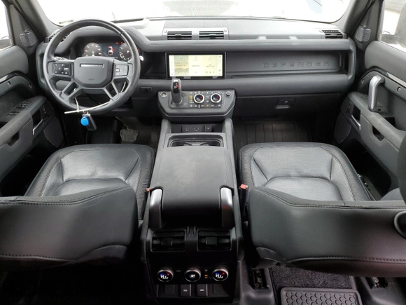 2023 Land Rover Defender X-Dynamic SE with VIN SALE2EEU9P2231950, listed as a Copart auction lot 43728655 with 36,053 mi miles and Salvage Title. Bid and sale history available at DreamBid. Image 8.