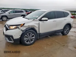 2022 Honda CR-V EX-L with VIN 5J6RW1H87NA019243, listed as a Copart auction lot 55640615 with 31,107 mi miles and Clean title. Bid and sale history available at DreamBid. Image 1.