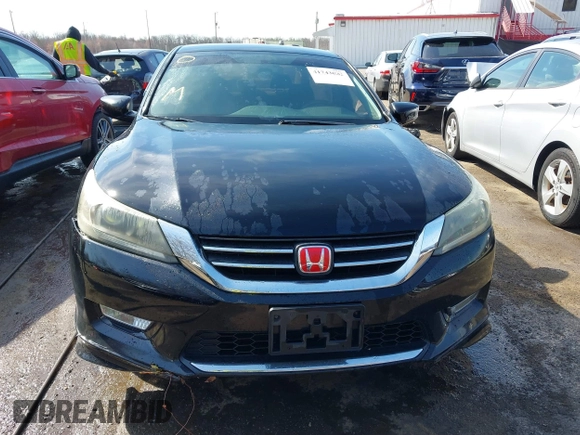 2014 Honda Accord LX z VIN 1HGCR2F39EA285638, wystawiony jako IAAI lot #41743082 z przebiegiem 140 773 mil mil oraz . Historia ofert i sprzedaży dostępna na DreamBid. Obrazek 12.