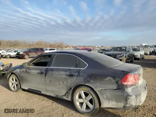 2012 Volkswagen Passat SE with VIN 1VWBP7A31CC075473, listed as a Copart auction lot 42521505 with 286,113 mi miles and Salvage Title. Bid and sale history available at carsss.com. Image 2.