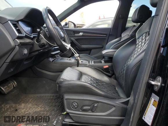 2018 Audi SQ5 Premium Plus with VIN WA1A4AFY0J2200260, listed as a Copart auction lot 74097954 with 61,514 mi miles and Salvage Title. Bid and sale history available at DreamBid. Image 7.