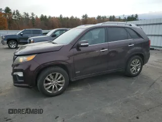 2012 Kia Sorento SX with VIN 5XYKWDA25CG192917, listed as a Copart auction lot 78385644 with 128,646 mi miles and Salvage Title. Bid and sale history available at carsss.com. Image 1.