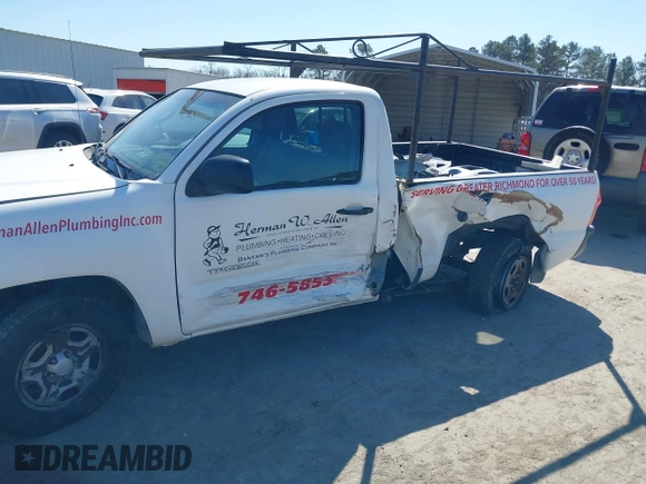 2008 Toyota Tacoma with VIN 5TENX22N58Z512628, listed as a IAAI auction lot 41662692 with 242,634 mi miles. Bid and sale history available at carsss.com. Image 6.