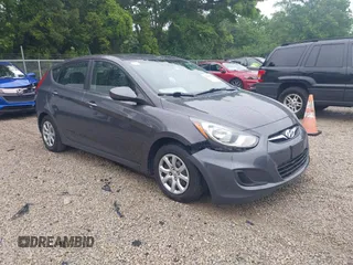 2012 Hyundai Accent GS with VIN KMHCT5AE3CU021851, listed as a IAAI auction lot 42620584 with 261,278 mi miles and . Bid and sale history available at DreamBid. Image 1.