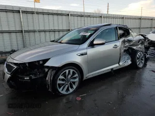 2015 Kia Optima SXL Turbo with VIN 5XXGR4A67FG465414, listed as a Copart auction lot 42969915 with 76,253 mi miles and Non Repairable. Bid and sale history available at DreamBid. Image 1.