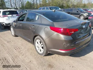 2012 Kia Optima LX with VIN 5XXGM4A7XCG069576, listed as a IAAI auction lot 41981909 with 189,080 mi miles. Bid and sale history available at carsss.com. Image 3.