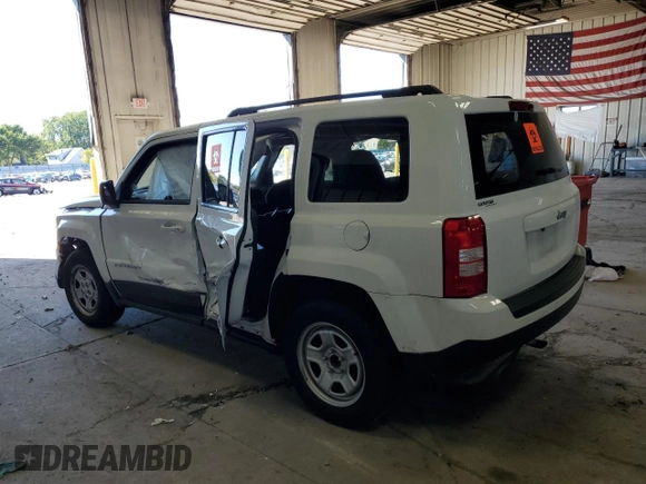 2013 Jeep Patriot Sport with VIN 1C4NJPBA4DD272888, listed as a Copart auction lot 45529275 with 333,333 mi miles and Non Repairable. Bid and sale history available at carsss.com. Image 2.