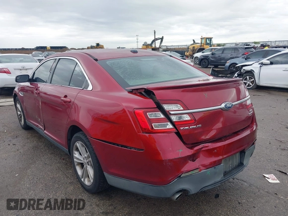 2015 Ford Taurus SEL with VIN 1FAHP2E8XFG137526, listed as a IAAI auction lot 41909658 with 147,992 mi miles and . Bid and sale history available at carsss.com. Image 3.
