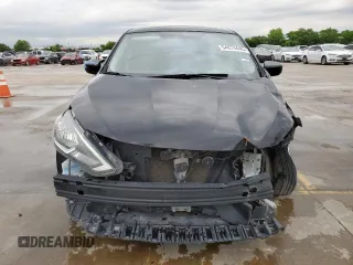 2017 Nissan Sentra S with VIN 3N1AB7AP4HY361416, listed as a Copart auction lot 54874445 with 91,868 mi miles and Salvage Title. Bid and sale history available at DreamBid. Image 5.