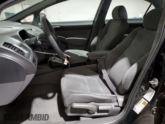2008 Honda Civic LX with VIN 1HGFA16548L025026, listed as a Copart auction lot 53127385 with 178,182 mi miles and Salvage Title. Bid and sale history available at DreamBid. Image 7.