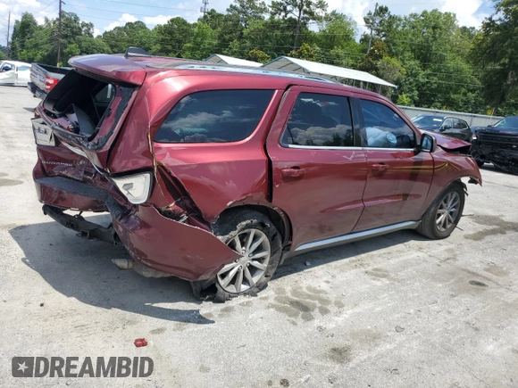 2016 Dodge Durango SXT with VIN 1C4RDHAG0GC466736, listed as a Copart auction lot 59437525 with 221,856 mi miles and Salvage title. Bid and sale history available at DreamBid. Image 3.