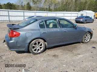 2005 Infiniti G35 with VIN JNKCV51E35M213173, listed as a Copart auction lot 53080945 with 218,912 mi miles and Clean Title. Bid and sale history available at carsss.com. Image 3.