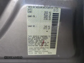 2014 Nissan Altima 2.5 with VIN 1N4AL3AP3EN236747, listed as a Copart auction lot 78548754 with 145,627 mi miles and Salvage Title. Bid and sale history available at carsss.com. Image 14.