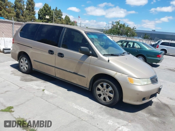 2001 Honda Odyssey LX z VIN 2HKRL18501H610649, wystawiony jako IAAI lot #42799158 z przebiegiem 197 944 mil mil oraz . Historia ofert i sprzedaży dostępna na DreamBid. Obrazek 1.