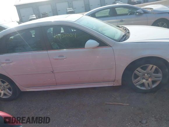 2011 Chevrolet Impala LT Fleet with VIN 2G1WG5EK7B1200757, listed as a IAAI auction lot 42402224 with 128,006 mi miles and . Bid and sale history available at DreamBid. Image 13.