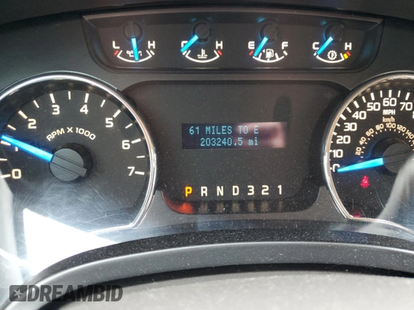 2013 Ford F-150 XL с VIN 1FTFW1EF7DKF74536, выставлен на аукционе Copart как лот 56535455 с пробегом 203 240 миль миль и Списание • Salvage title. История ставок и продаж доступна на DreamBid. Изображение 9.