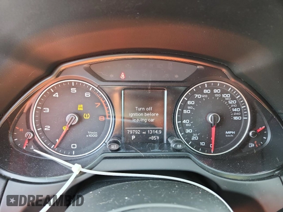 2015 Audi Q5 Premium Plus with VIN WA1DGAFP3FA087364, listed as a Copart auction lot 61330555 with 79,792 mi miles and Non repairable. Bid and sale history available at DreamBid. Image 9.