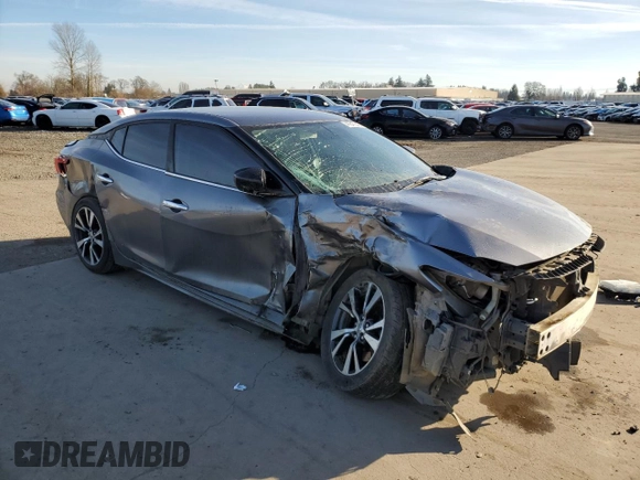 2016 Nissan Maxima SV with VIN 1N4AA6AP0GC443814, listed as a Copart auction lot 41847345 with 158,192 mi miles and Salvage Title. Bid and sale history available at DreamBid. Image 4.