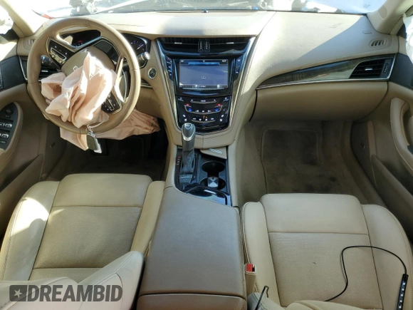 2016 Cadillac CTS Sedan Luxury Collection RWD with VIN 1G6AR5SX7G0186313, listed as a Copart auction lot 47262925 with 108,112 mi miles and Non Repairable. Bid and sale history available at carsss.com. Image 8.