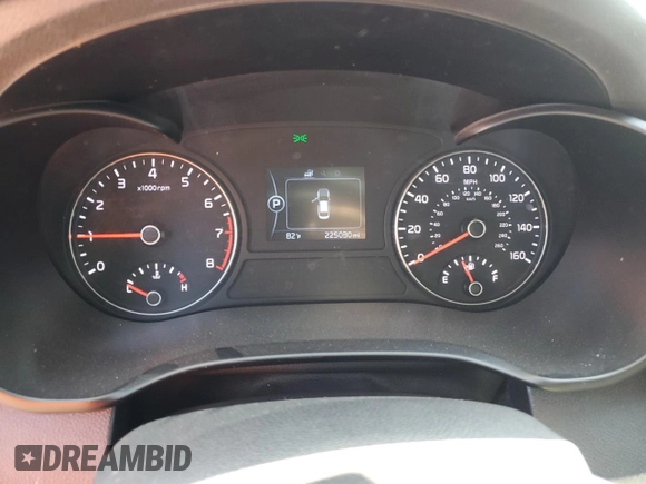 2017 Kia Optima LX with VIN 5XXGT4L31HG132925, listed as a Copart auction lot 55128155 with 225,030 mi miles and Clean Title. Bid and sale history available at carsss.com. Image 9.
