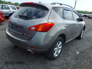 2010 Nissan Murano SL with VIN JN8AZ1MW1AW113943, listed as a IAAI auction lot 41008675 with 145,407 mi miles and . Bid and sale history available at carsss.com. Image 4.
