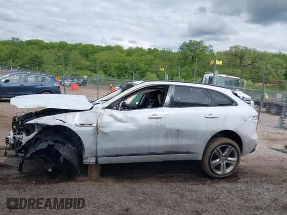 2018 Jaguar F-Pace with VIN SADCL2FN2JA250973, listed as a IAAI auction lot 42325991 with 107,289 mi miles and . Bid and sale history available at DreamBid. Image 15.