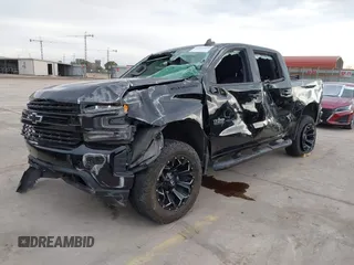 2021 Chevrolet Silverado 1500 RST with VIN 3GCPWDED0MG199357, listed as a IAAI auction lot 41355019 with 93,943 mi miles. Bid and sale history available at carsss.com. Image 2.