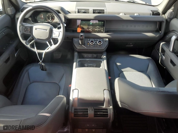 2024 Land Rover Defender X-Dynamic SE with VIN SALE27EU6R2351509, listed as a Copart auction lot 43427315 with 3,300 mi miles and Salvage Title. Bid and sale history available at carsss.com. Image 8.