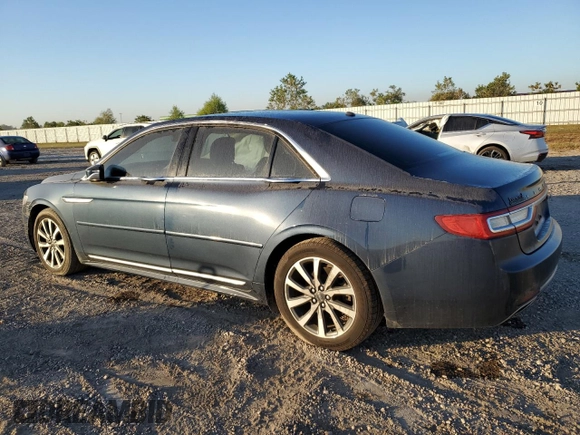 2017 Lincoln Continental Premiere z VIN 1LN6L9PK0H5611296, wystawiony jako Copart lot #75131974 z przebiegiem 60 008 mil mil oraz Szkoda całkowita • Salvage title. Historia ofert i sprzedaży dostępna na DreamBid. Obrazek 2.