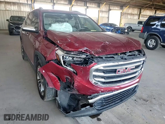 2020 GMC Terrain SLT with VIN 3GKALPEX7LL142268, listed as a Copart auction lot 69943854 with 126,136 mi miles and Salvage Title. Bid and sale history available at carsss.com. Image 11.