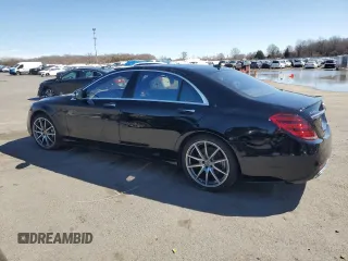 2019 Mercedes-Benz S-Class S 560 with VIN WDDUG8DB2KA454986, listed as a Copart auction lot 49821485 with 0 mi miles and Salvage Title. Bid and sale history available at carsss.com. Image 2.