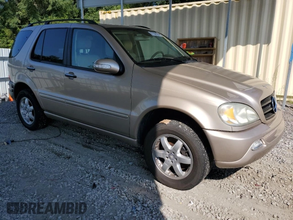 2002 Mercedes-Benz M-Class with VIN 4JGAB75E52A341544, listed as a Copart auction lot 67508594 with 171,626 mi miles and Salvage Title. Bid and sale history available at carsss.com. Image 4.