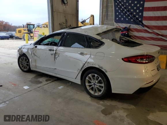 2020 Ford Fusion SE with VIN 3FA6P0HD7LR202549, listed as a Copart auction lot 82451564 with 0 mi miles and Salvage Title. Bid and sale history available at carsss.com. Image 2.
