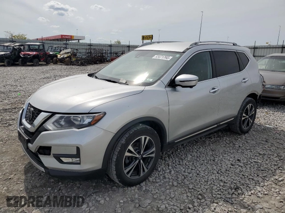 2018 Nissan Rogue SV z VIN JN8AT2MV6JW318673, wystawiony jako Copart lot #53471765 z przebiegiem 157 194 mil mil oraz Szkoda całkowita • Salvage title. Historia ofert i sprzedaży dostępna na DreamBid. Obrazek 1.