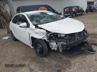 2019 Toyota Corolla L with VIN 5YFBURHE3KP895705, listed as a IAAI auction lot 42034995 with 173,719 mi miles and . Bid and sale history available at DreamBid. Image 1.
