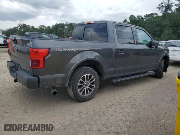 2018 Ford F-150 XL with VIN 1FTEW1CP0JKD97301, listed as a Copart auction lot 53729285 with 118,440 mi miles and Salvage Title. Bid and sale history available at carsss.com. Image 3.