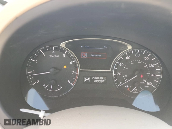 2014 Nissan Altima 2.5 with VIN 1N4AL3APXEC172654, listed as a Copart auction lot 48426485 with 190,036 mi miles and Salvage Title. Bid and sale history available at DreamBid. Image 9.