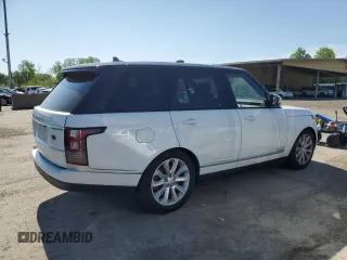 2016 Land Rover Range Rover HSE with VIN SALGS2PF7GA292841, listed as a Copart auction lot 56455605 with 71,932 mi miles and Salvage title. Bid and sale history available at DreamBid. Image 3.