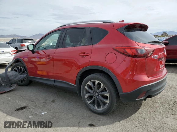 2016 Mazda CX-5 Grand Touring with VIN JM3KE4DY0G0820954, listed as a Copart auction lot 48027785 with 152,448 mi miles and Salvage Title. Bid and sale history available at carsss.com. Image 2.