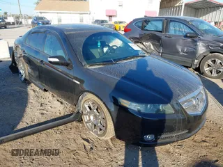 2008 Acura TL Type-S with VIN 19UUA76548A038302, listed as a IAAI auction lot 41702498 with 134,986 mi miles. Bid and sale history available at carsss.com. Image 1.