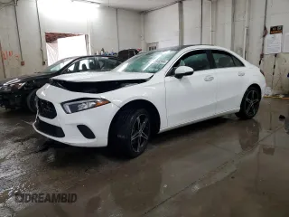 2019 Mercedes-Benz A 220 with VIN WDD3G4FB0KW025382, listed as a Copart auction lot 82545344 with 55,045 mi miles and Salvage Title. Bid and sale history available at DreamBid. Image 1.