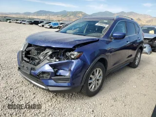 2018 Nissan Rogue SV with VIN KNMAT2MV1JP593891, listed as a Copart auction lot 63906834 with 119,955 mi miles and Salvage Title. Bid and sale history available at carsss.com. Image 1.