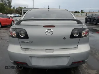 2008 Mazda 3 i Sport with VIN JM1BK12F181834357, listed as a Copart auction lot 46670165 with 52,411 mi miles and Clean Title. Bid and sale history available at DreamBid. Image 6.