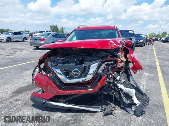 2017 Nissan Rogue S with VIN 5N1AT2MT5HC876175, listed as a IAAI auction lot 39318670 with 49,072 mi miles. Bid and sale history available at carsss.com. Image 6.