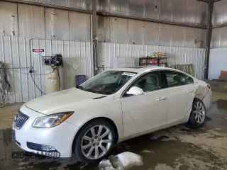 2012 Buick Regal Turbo Premium 3 with VIN 2G4GU5GV1C9110353, listed as a Copart auction lot 45050475 with 89,283 mi miles and Salvage title. Bid and sale history available at DreamBid. Image 1.