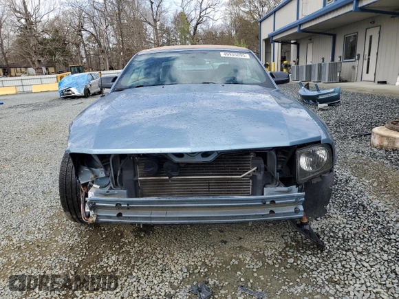 2006 Ford Mustang GT Deluxe with VIN 1ZVHT85H065258602, listed as a Copart auction lot 49955095 with 80,065 mi miles and Salvage Title. Bid and sale history available at carsss.com. Image 5.