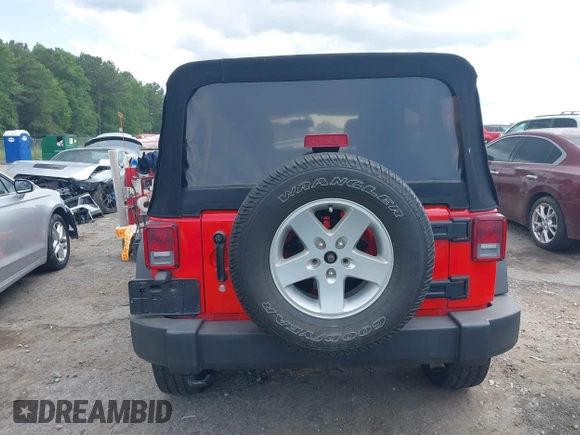2016 Jeep Wrangler Unlimited Sport z VIN 1C4BJWDG0GL176104, wystawiony jako IAAI lot #42456659 z przebiegiem 116 902 mil mil oraz . Historia ofert i sprzedaży dostępna na DreamBid. Obrazek 16.